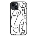 Custom Printed Tpu Cases - Apple Iphone 14 Plus & 39 Line Face& 39 By