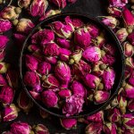 Dark Pink Edible Rose Buds 20G