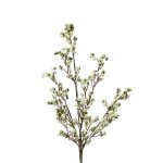 Spray Foam With Berries 3X10X60CM - White & Gold