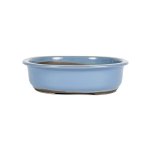 Japanese Kinyou Glazed Oval Container - Large 300 L X 255 W X 85MM H