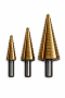 3-PIECE Hss Step Drill Set