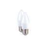 Light Bulb LED E27 Candle 2 Pack Bulk Pack Of 4 3W Warm White