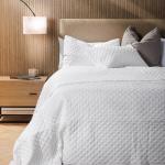 Clay Premium Cotton Quilt White - King 250X270CM