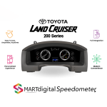 Smart Multimedia Toyota Land Cruiser 200 Digital Speedometer For