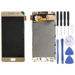 Oem Lcd Screen For Lenovo Vibe P2 P2A42 P2C72 Digitizer Full Assembly With Frame Gold