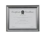 A4 Certificate Frame Silver
