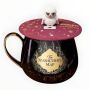 Harry Potter Marauder's Map Ceramic Mug With 3D Hedwig Lid