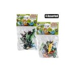 Animals Dinosaur Rubber 12PC 6-8CM