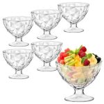 Modern 6PCS Designed Footed Dessert Bowls - TG855D - Smartware
