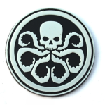 Marvel Hydra Octo Skull Pvc Patch