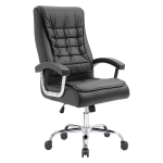 Everfurn Louis High Back Office Chair - Black