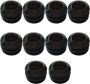 10PCS Multipurpose Stove Knob Rubber Seal With Enhances Frictions Surfaces