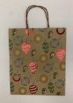 Christmas Brown Gift Bags H32CM