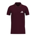 Adidas Essentials Small Logo Piqu Polo Shirt - Red