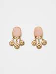 Saylor Stone Charm Earrings - 0 Gold rose