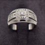 9CT White Gold Dress Ring