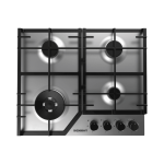 4 Burner Gas Hob Stainless Steel 60CM