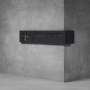 House Number & Mailbox D04 - 350H X 600D X 2000W / Rust Coat / No