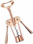 Gold Corkscrew Wine Bottle Opener Gold Stainless Steel Double Lever Corkscrew