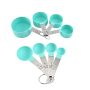 Measuring Cups And Spoons Set 8 Pieces Measuring Cups And Measuring Spoons With Stackable Stainless Steel Handle Measure Dry Or Liquid Ingredients Measuring Set