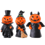 Halloween Pumpkin Theme Ghost Figurines