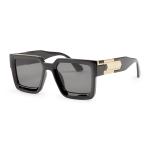 Black Spear Temple Frame Sunglasses