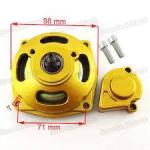 Complete Front Sprocket Unit With Cap 6 Tooth - Yellow For 25H Chain