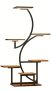 8 Tier Plant Stand With LED Grow Lights For Indoor-wood And METAL-111CM