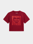 Guess Girls T-Shirt In Red - Red 14