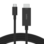 Belkin Connect USB Type-c To HDMI 2.1 Male 2M Cable Black AVC012BT2MBK