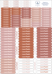 Strip School Labels Nude Tones
