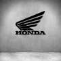 Honda Wing Brand - Matt Gold / L 600 X H 600MM