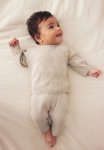 2-PIECE Cotton Set - Light Beige