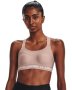 Women's Armour High Crossback Sports Bra - Dash Pink / 32B
