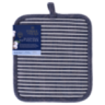 Navy Silicon Print Potholder 20 X 23CM