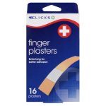 Clicks Finger Plaster 16