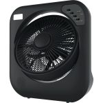 Elements Rechargeable Fan Box 30CM Black - Mica Online