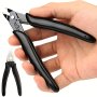 Micro Flush Cutter 12.7 Cm Precision Wire Clippers Hobby Snips Small Side Cutting Pliers For Jewelry Making Electronics