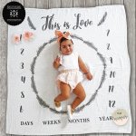 Milestone Muslin Blanket