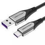 Vention Fast Charging 3A USB Type C Cable 1M - Red