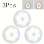 3PCS Stepless Dimming Night Light USB Rechargeable Energy-saving Bedroom Lamp With Magnetic Double-sided Adhesive Tape For Wardrobe Stairs Emergency Lighting