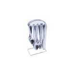 24 Piece Stainless Steel Hanging Cutlery Set SGN013