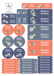 School Labels: Watercolour Space