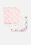 PoP Candy 4 Pack Printed Blanket Set-pink & White