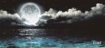 Lunar Lagoon Full Desk XL Coverage Gaming And Office Mouse Pad