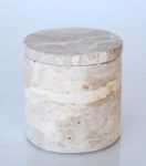 ‘leopard’ Marble Canister – 11X10CM