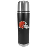 Nfl Siskiyou Sports Fan Shop Cleveland Browns Graphics Thermos 26 Ounce Black