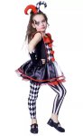 Evil Jester Girl Halloween