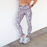 Reversible Leggings Tata & Leopard Print - Reversible Printed Tights 3XL