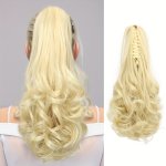 Claw Ponytail Long Curly Wavy Ponytail Extensions Synthetic Clip In Hair Extensions Elegant For Daily Use Hair Accessories